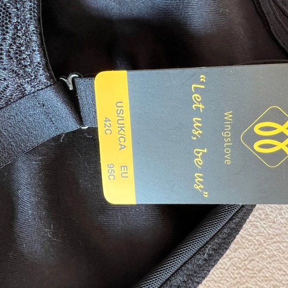 Full Coverage Minimizer Bra Non Padded Wirefree Comfort Strap Bra Plus Size 42C - Picture 5 of 6